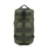 Military style camera backpack - army green